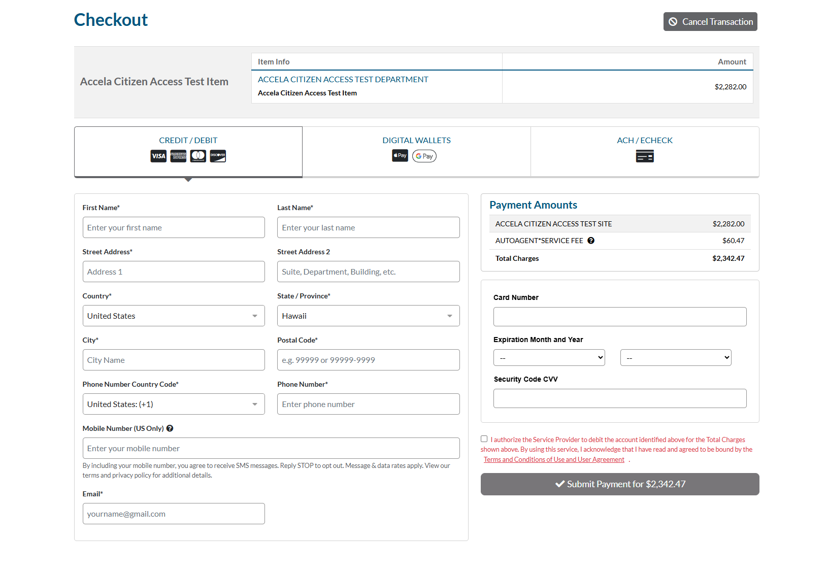 Payment Processor